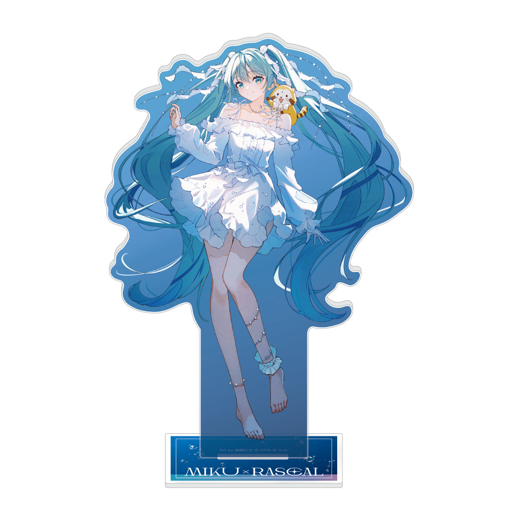 Hatsune Miku x Rascal the Raccoon 2025 Acrylic Stand Hatsune Miku