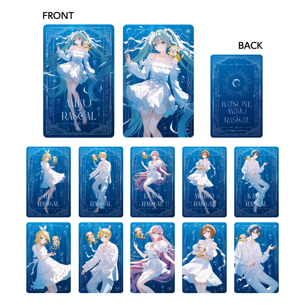 Hatsune Miku x Rascal the Raccoon 2025 Kirakira Card Collection