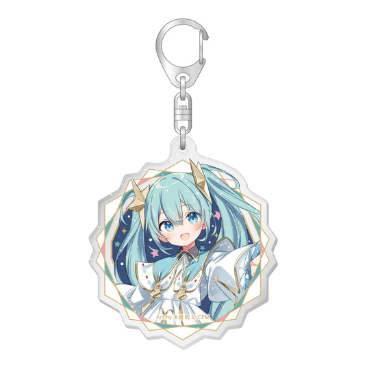 Hatsune Miku Xmas SHOP 2023 Trading Lame Acrylic Key Chain