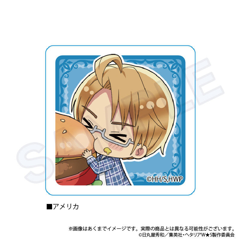 Hetalia World Stars Acrylic Clip Yummy! Ver. USA