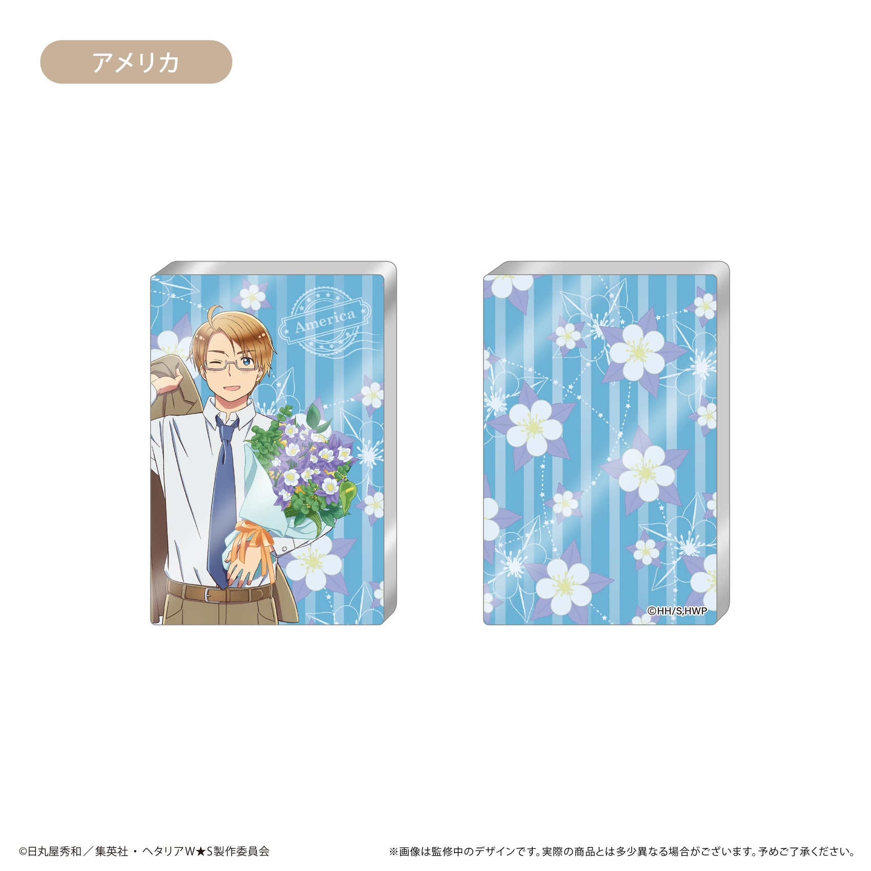 Hetalia World Stars Acrylic Figure Memo Stand USA