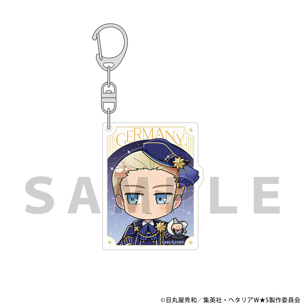 Hetalia World Stars Acrylic Key Chain Germany / Starry Sky Outfit