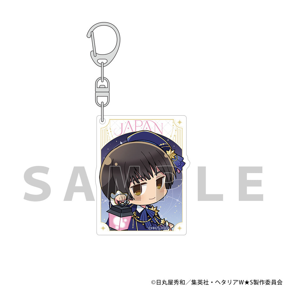 Hetalia World Stars Acrylic Key Chain Japan / Starry Sky Outfit