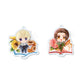 Hetalia World Stars Chara Deru Art Marutto Stand Key Chain 01