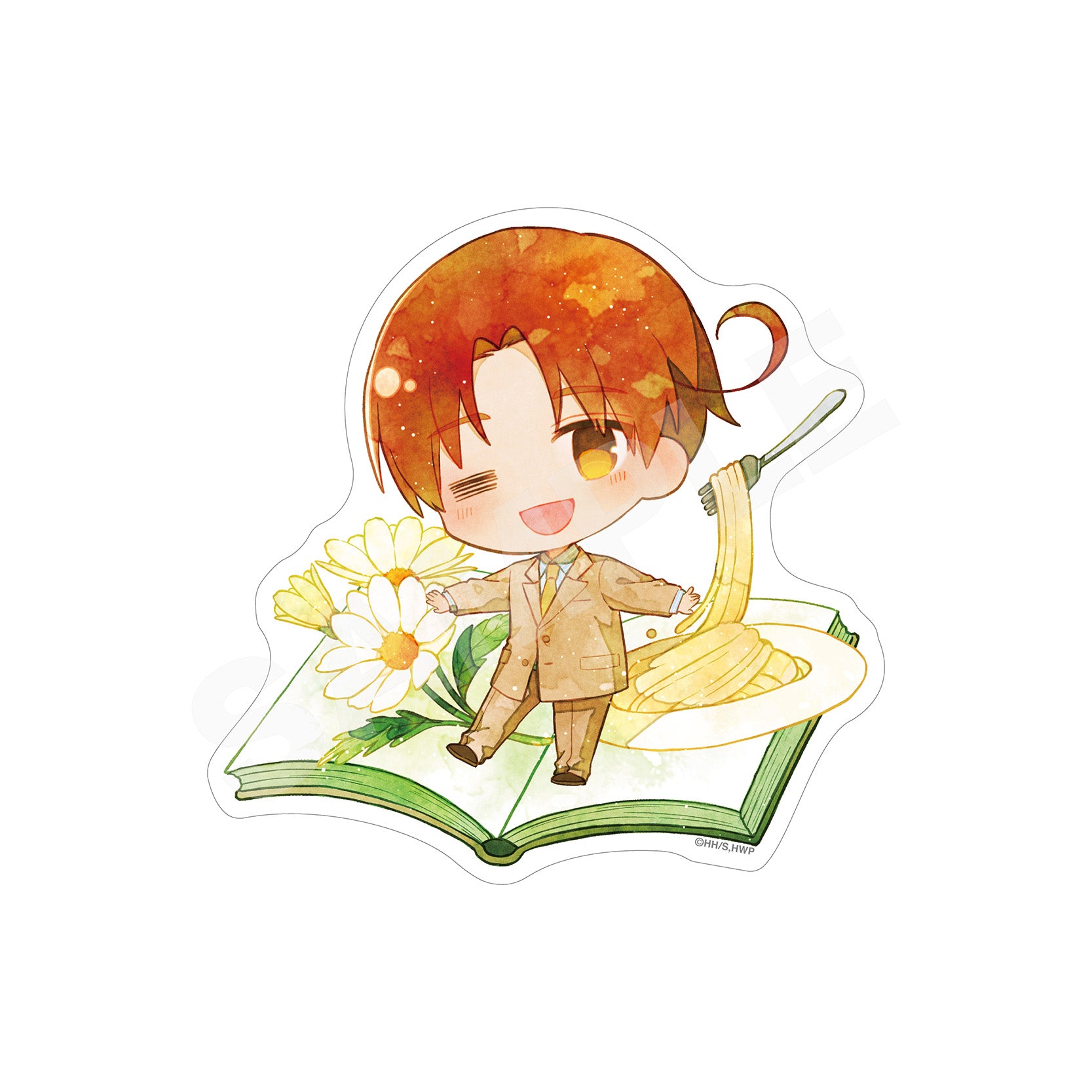 Hetalia World Stars Chara Deru Art Sticker 01 Italy