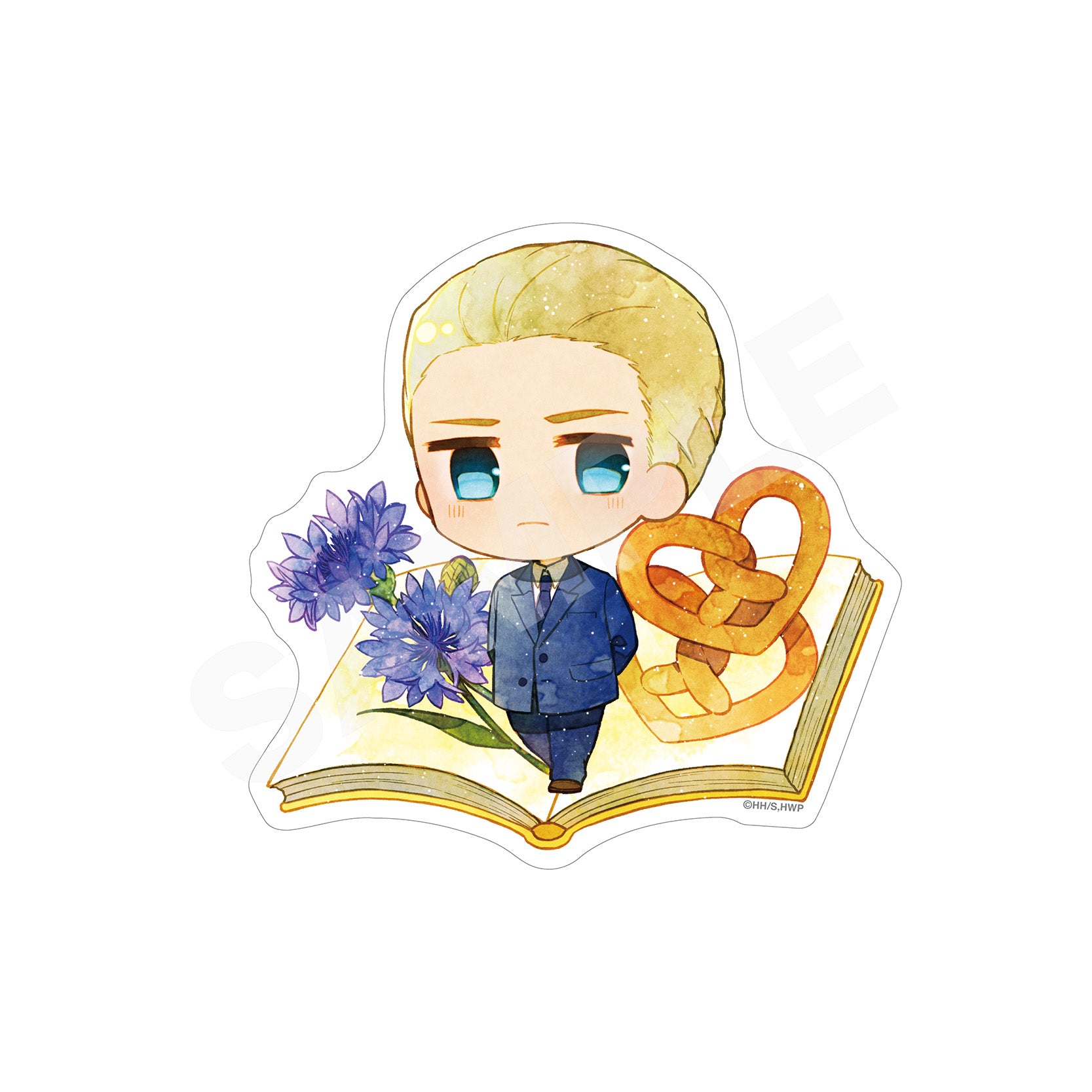 Hetalia World Stars Chara Deru Art Sticker 02 Germany