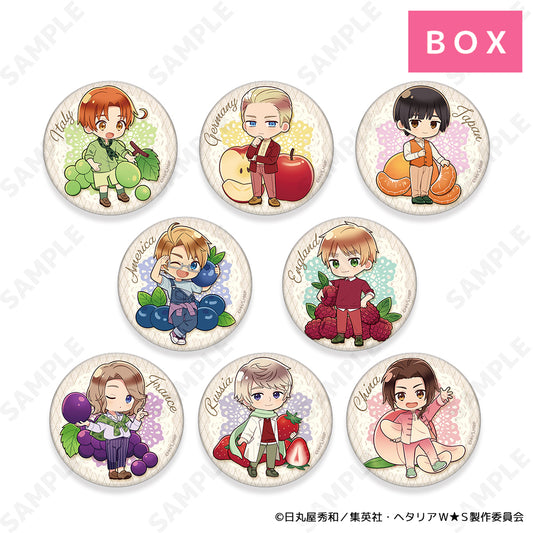 Hetalia World Stars -Fruit Party- Trading Can Badge