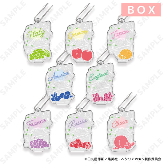 Hetalia World Stars -Fruit Party- Trading Name Charm