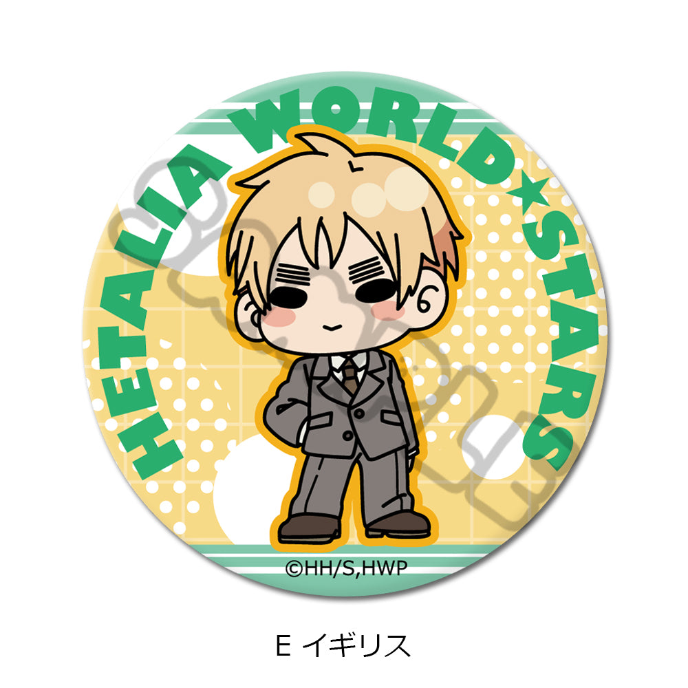 Hetalia World Stars Round Can Badge (57mm) E United Kingdom