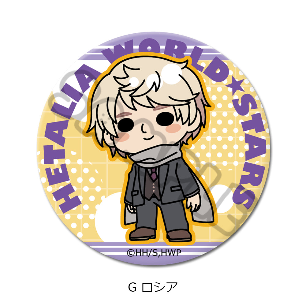 Hetalia World Stars Round Can Badge (57mm) G Russia