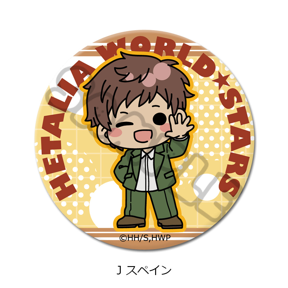 Hetalia World Stars Round Can Badge (57mm) J Spain