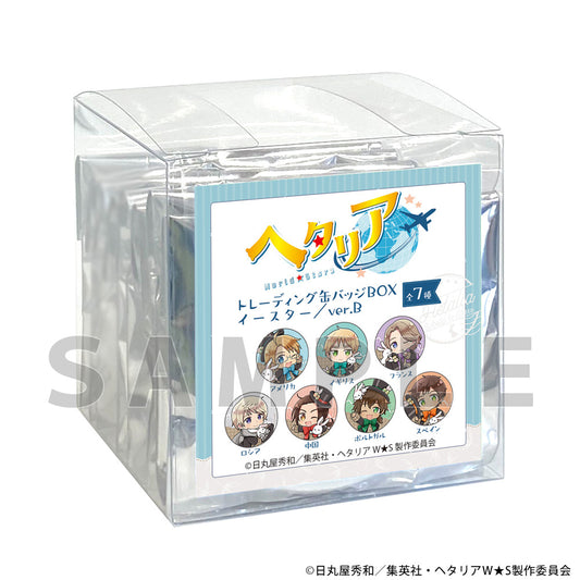 Hetalia World Stars Trading Can Badge Easter / Ver. B