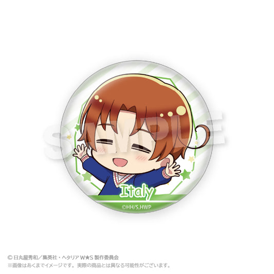 Hetalia World Stars Trading Can Badge Playground Equipment Ver.