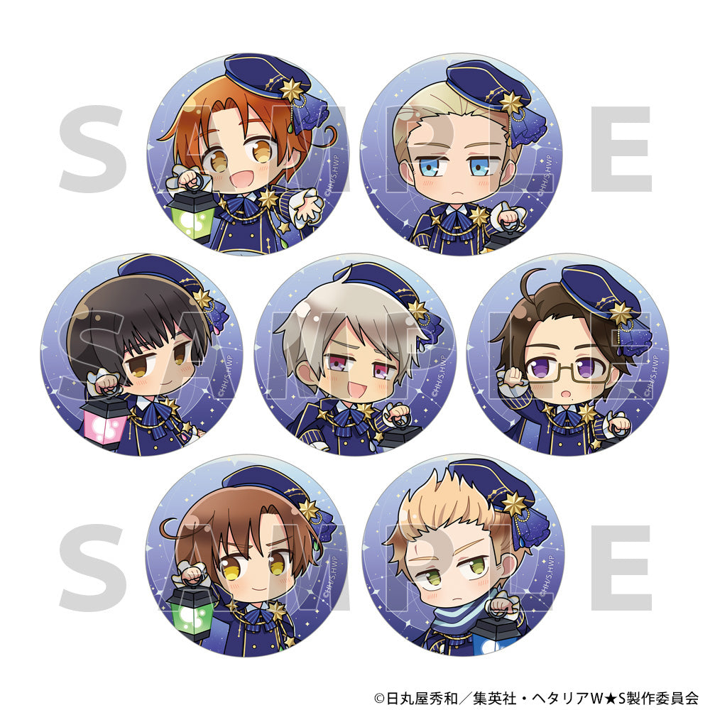 Hetalia World Stars Trading Can Badge Starry Sky Outfit / Ver. A