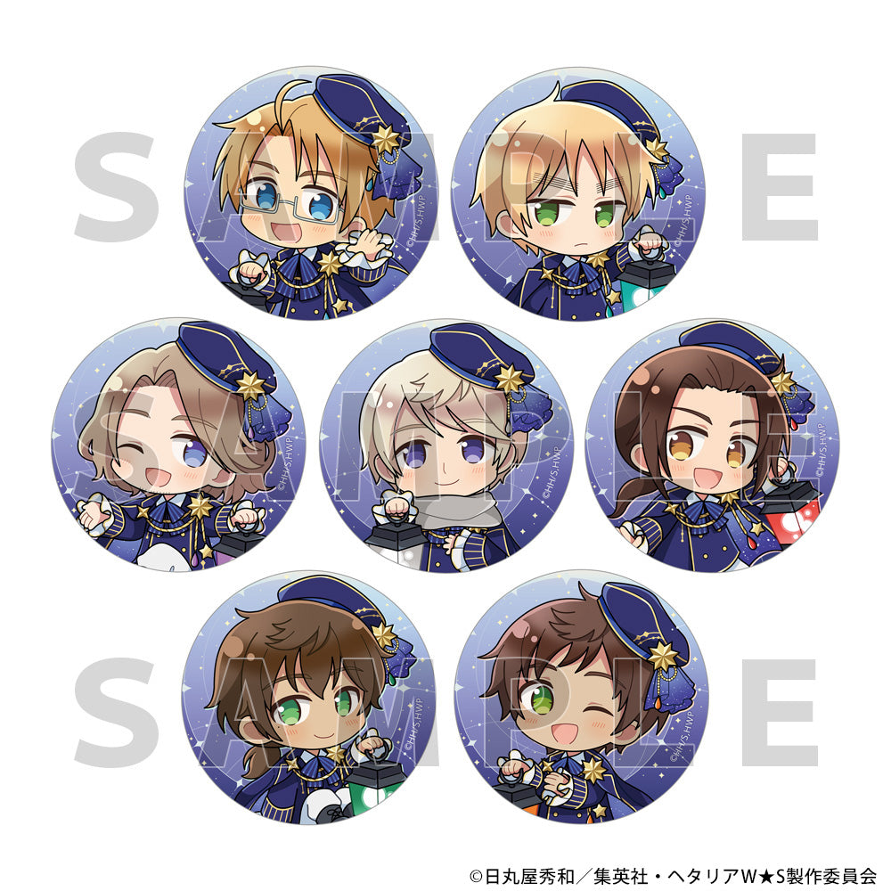 Hetalia World Stars Trading Can Badge Starry Sky Outfit / Ver. B