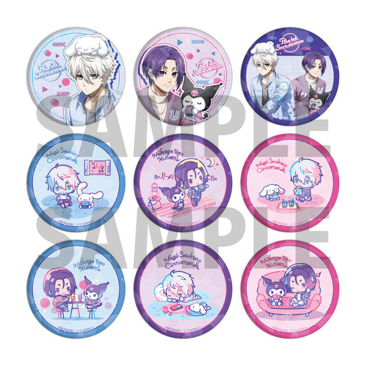 Hologram Can Badge (57mm) Blue Lock x Sanrio Characters 02 Collaboration Illustration