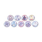 Hologram Can Badge (65mm) Yu-Gi-Oh! Duel Monsters GX x Sanrio Characters 01 Collaboration Illustration