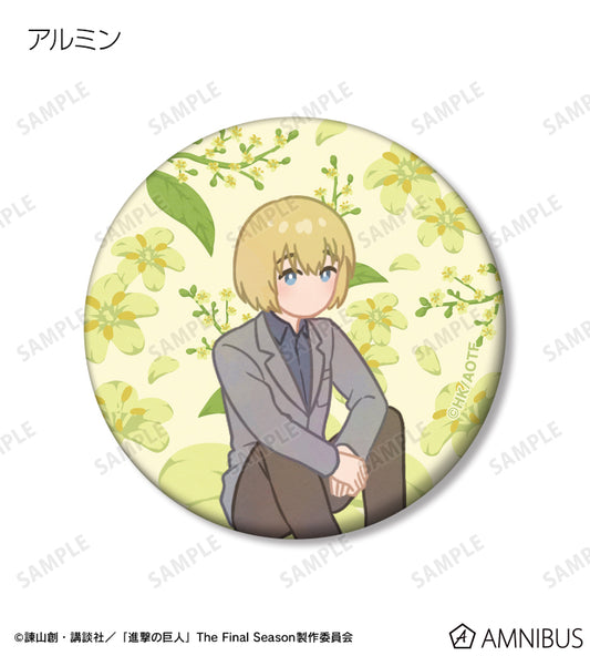 Attack on Titan Trading Botania Vol. 3 Matte Can Badge