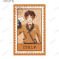 Hetalia World Stars Original Illustration Postman Ver. Trading Illustration Card