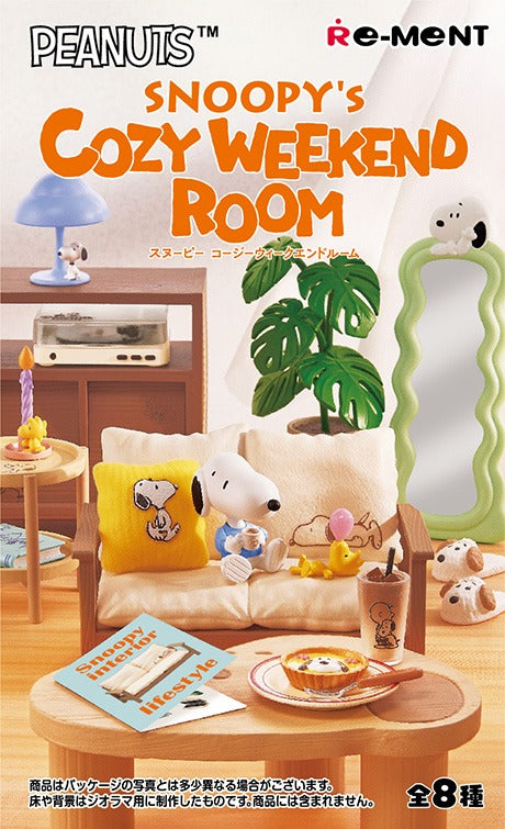 [ReMent] SNOOPY's Cozy Weekend Room