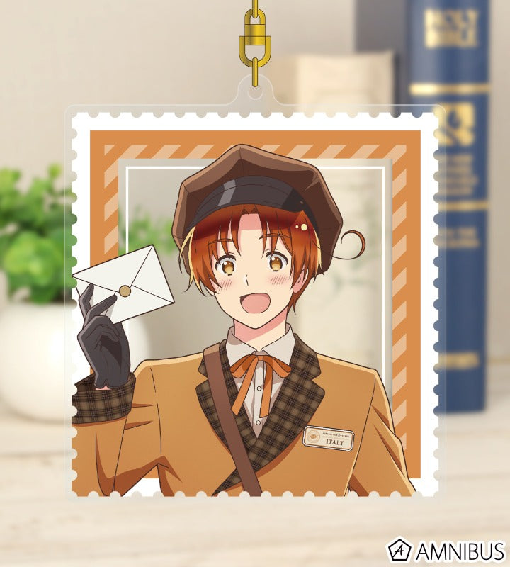Hetalia World Stars Original Illustration Italy Postman Ver. Big Acrylic Key Chain