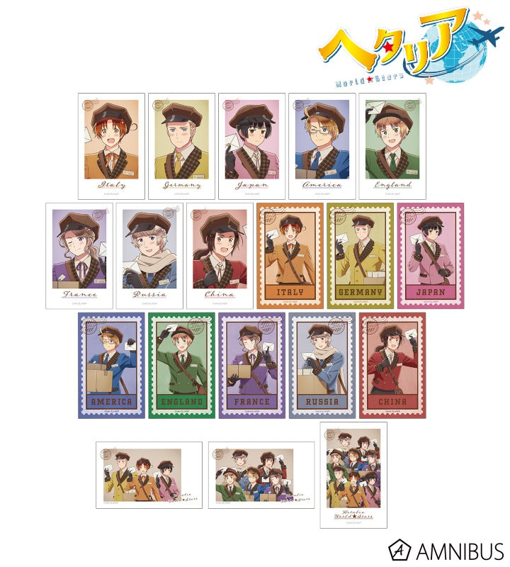 Hetalia World Stars Original Illustration Postman Ver. Trading Illustration Card