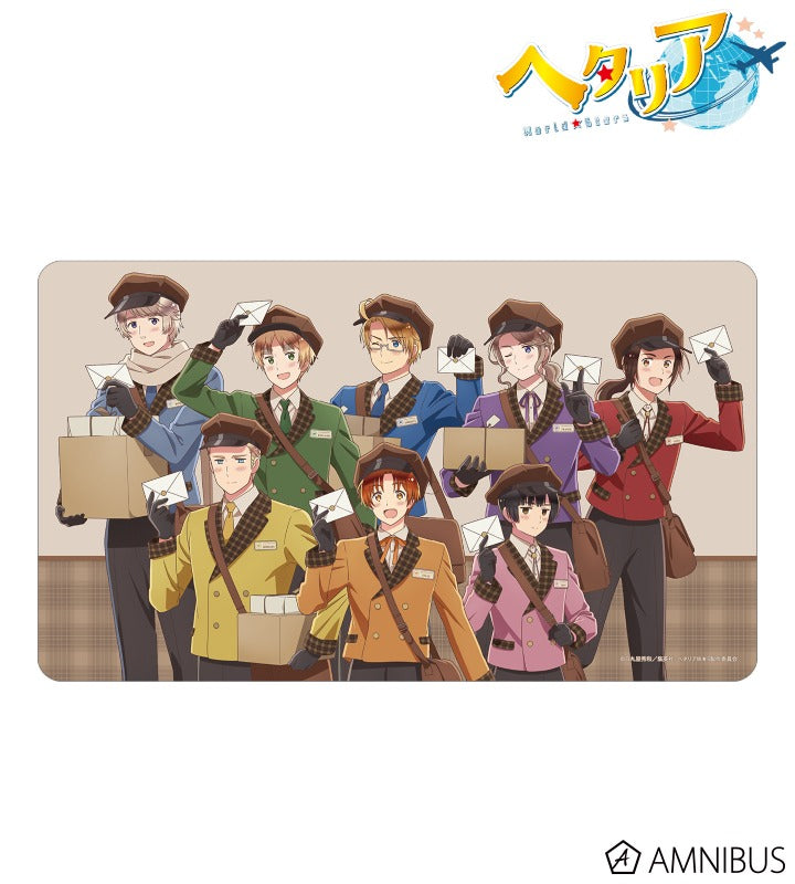 Hetalia World Stars Original Illustration Group Postman Ver. Multi Desk Mat