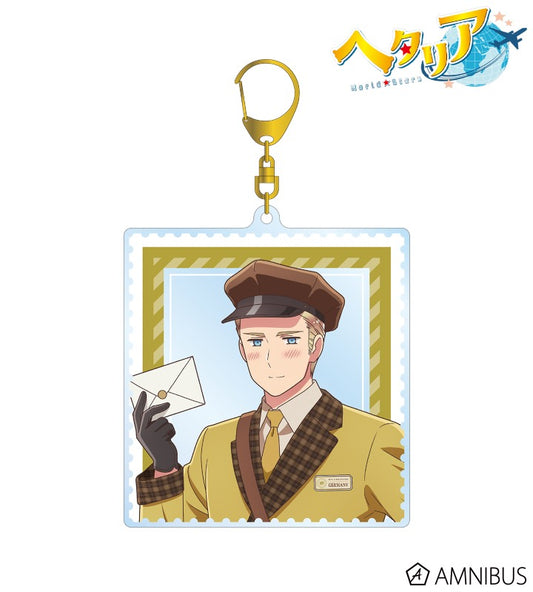 Hetalia World Stars Original Illustration Germany Postman Ver. Big Acrylic Key Chain