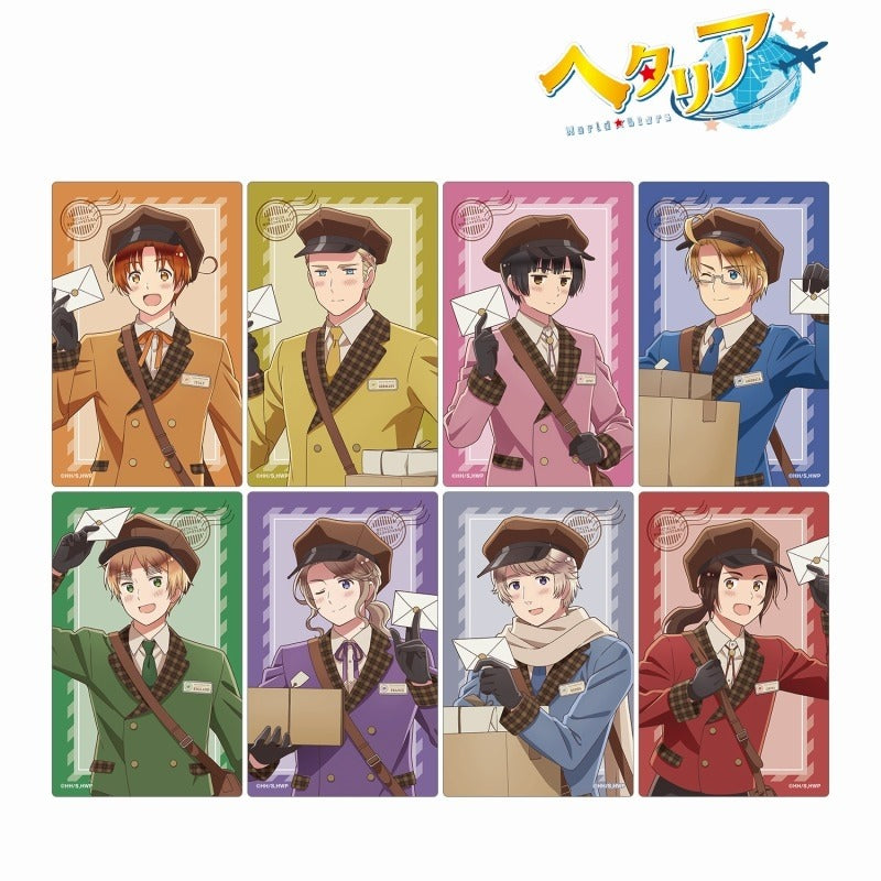 Hetalia World Stars Original Illustration Postman Ver. Trading Card Sticker