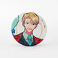 Hologram Can Badge (57mm) Hanamaru Manga Vol. 100 Anniversary Fair 02