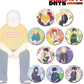 Sakamoto Days Trading Botania Can Badge