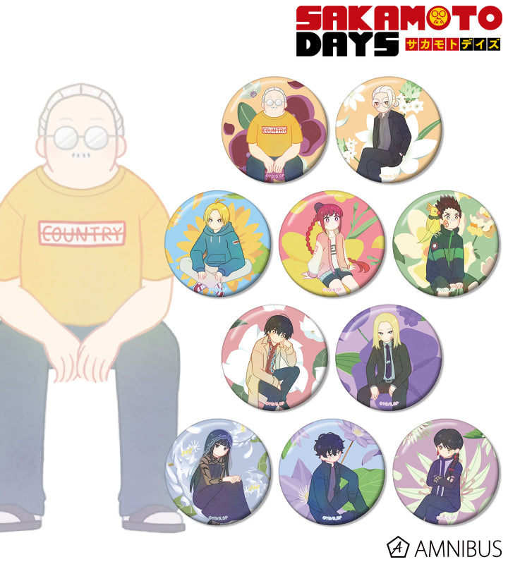Sakamoto Days Trading Botania Can Badge