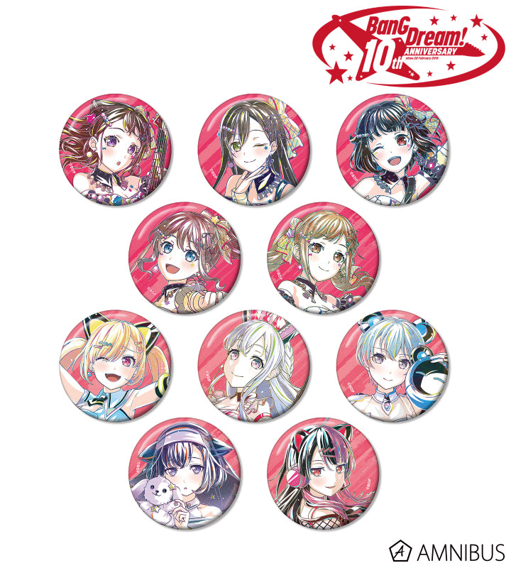 BanG Dream! Trading Ani-Art Vol. 6 Can Badge Ver. A
