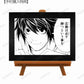 Death Note Trading Frame Mini Art Frame