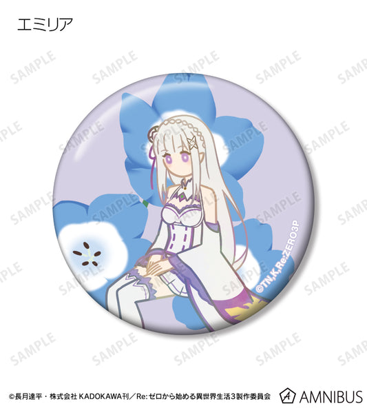 Re:Zero kara Hajimeru Isekai Seikatsu Trading Botania Can Badge