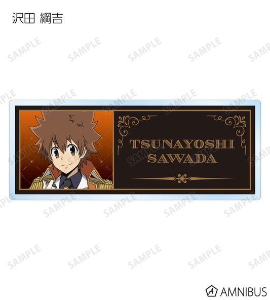 Reborn! Original Illustration White Costume Ver. Trading Acrylic Name Plate