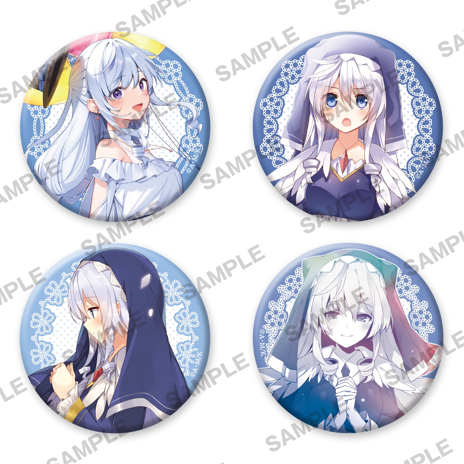 Kono Subarashii Sekai ni Shukufuku wo! Birthday Celebration 2023 Can Badge 4 Set Eris