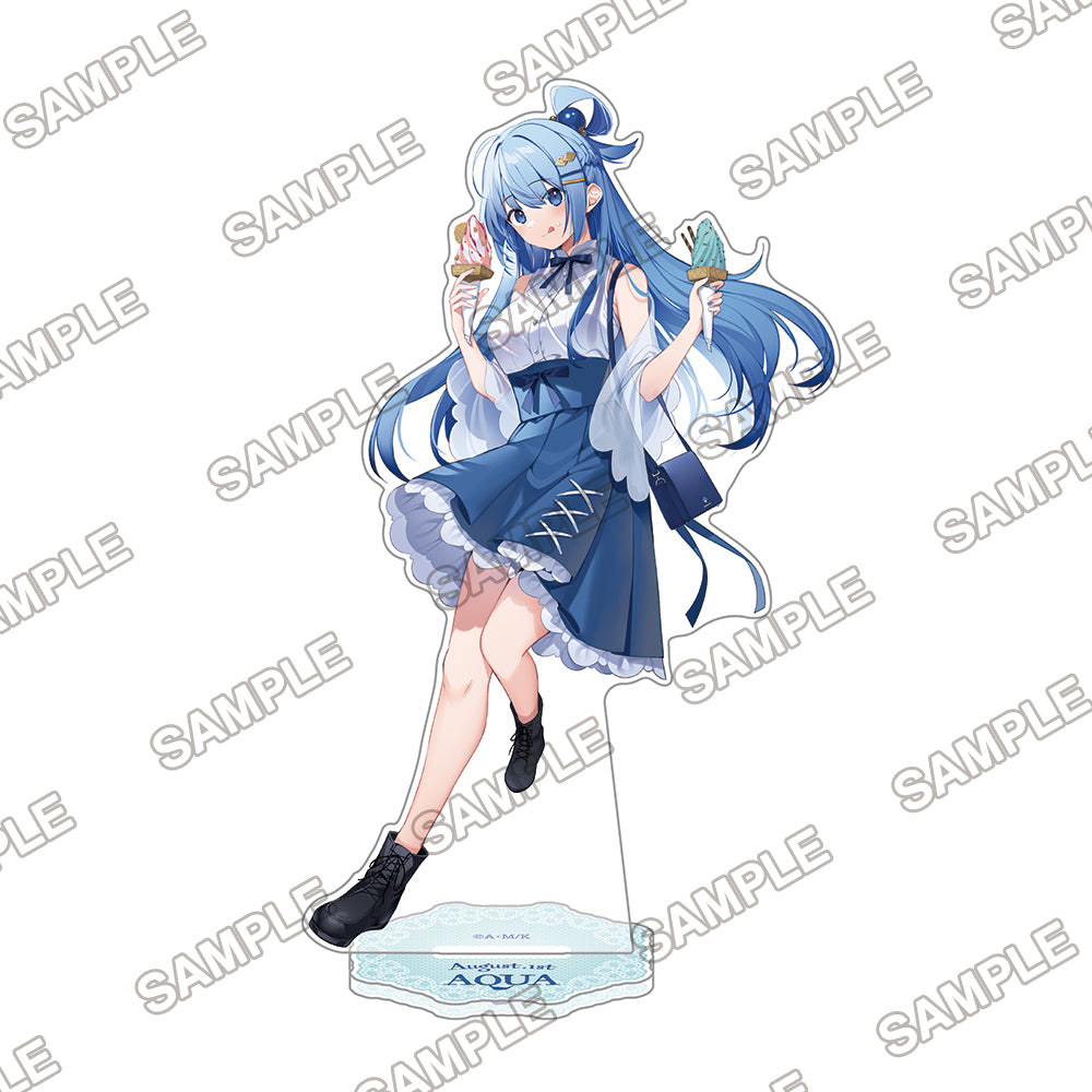 Kono Subarashii Sekai ni Shukufuku wo! Birthday Celebration 2023 Original Illustration Acrylic Stand Aqua