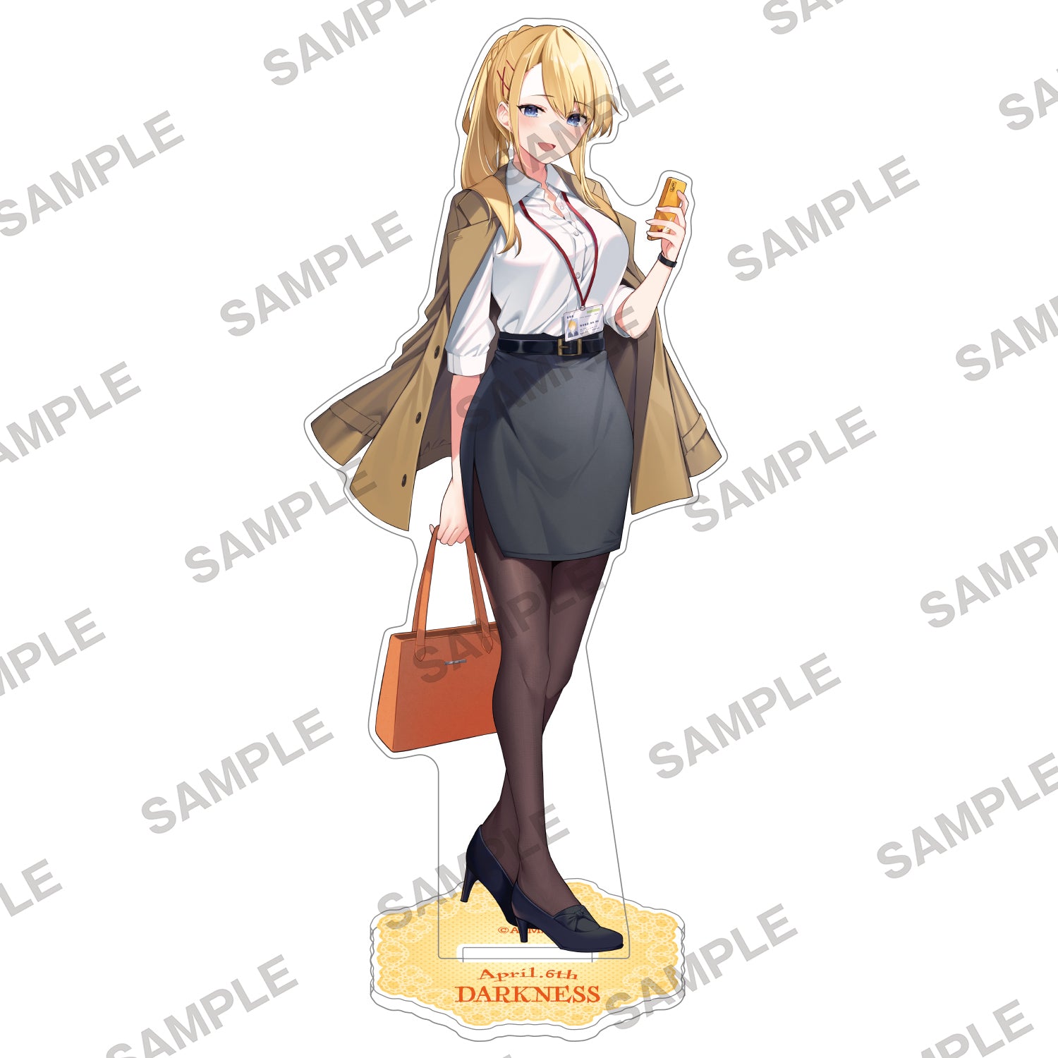 Kono Subarashii Sekai ni Shukufuku wo! Birthday Celebration 2023 Original Illustration Acrylic Stand Darkness