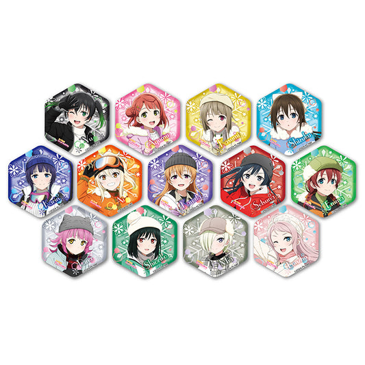 Love Live! Nijigasaki High School Idol Club Snowflake-style Can Badge