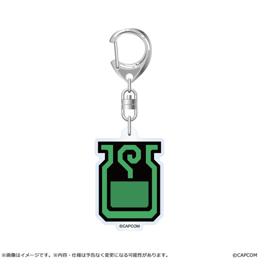 Monster Hunter Wilds Item Icon Acrylic Keychain