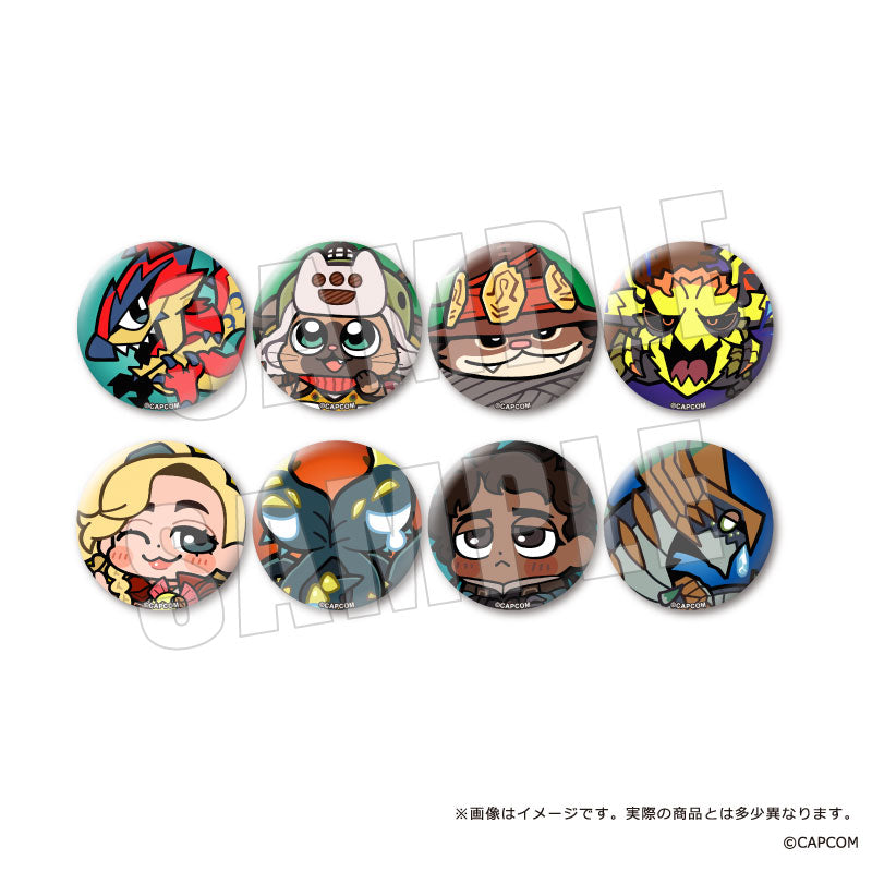 Monster Hunter Wilds x Bkub Can Badge Vol. 2