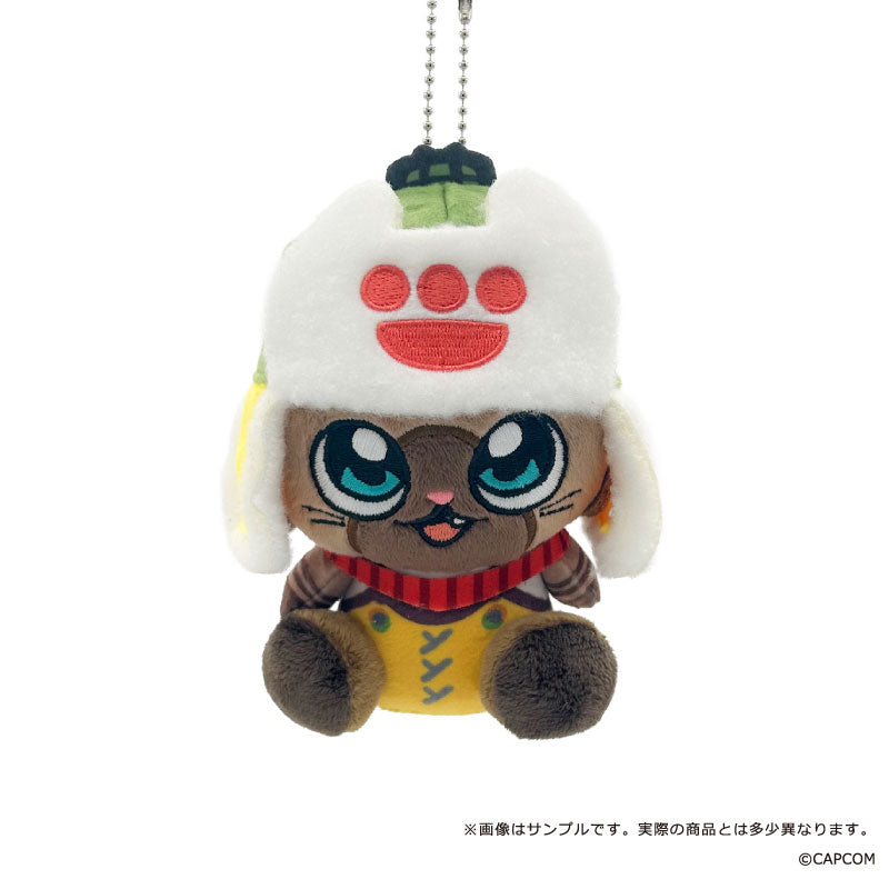 Monster Hunter Wilds x Bkub Plush Mascot Palico Hope Set