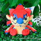 Monster Hunter Wilds x Bkub Plush Mascot Rathalos