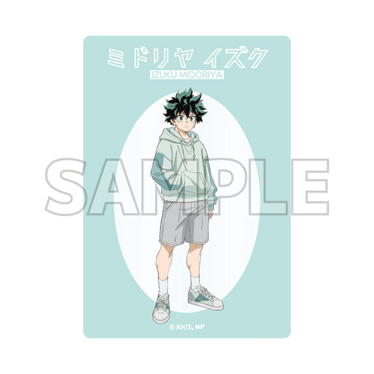 My Hero Academia Clear Card Set Light Color Style
