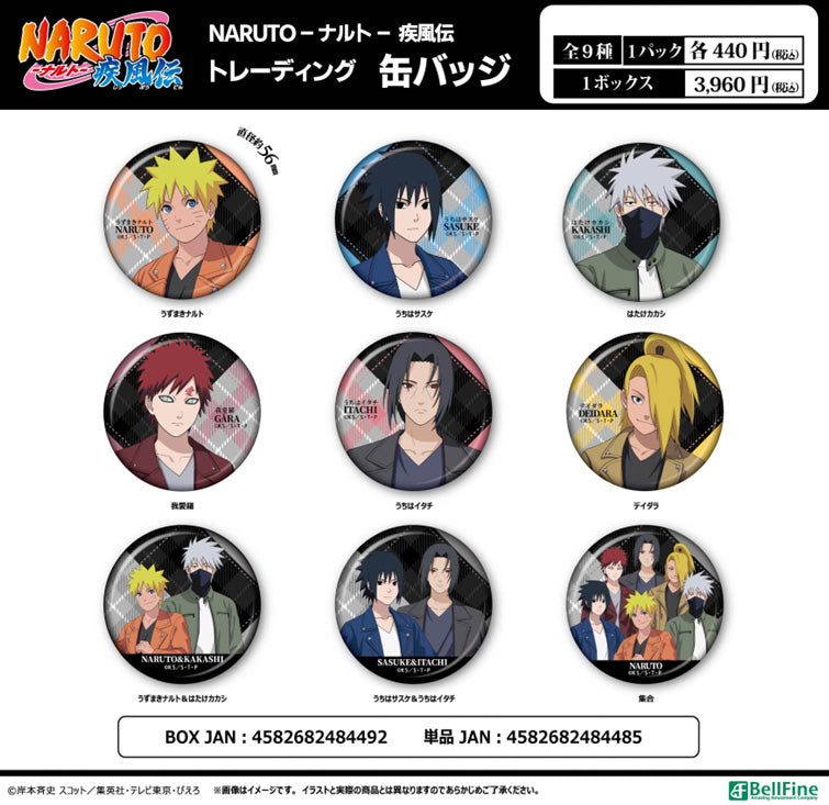 NARUTO -Shippuden- Trading Can Badge