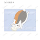 Natsume Yujincho Original Illustration Winter Outfit Ver. Trading Bromide