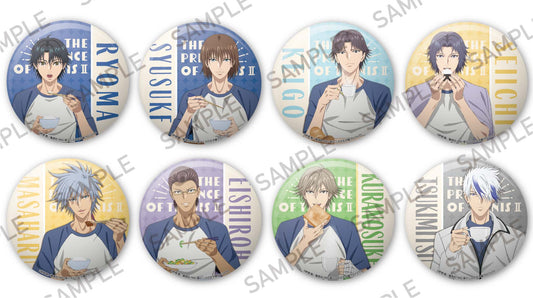 New The Prince of Tennis Big Kirakira Can Badge Collection Training Camp Ver.