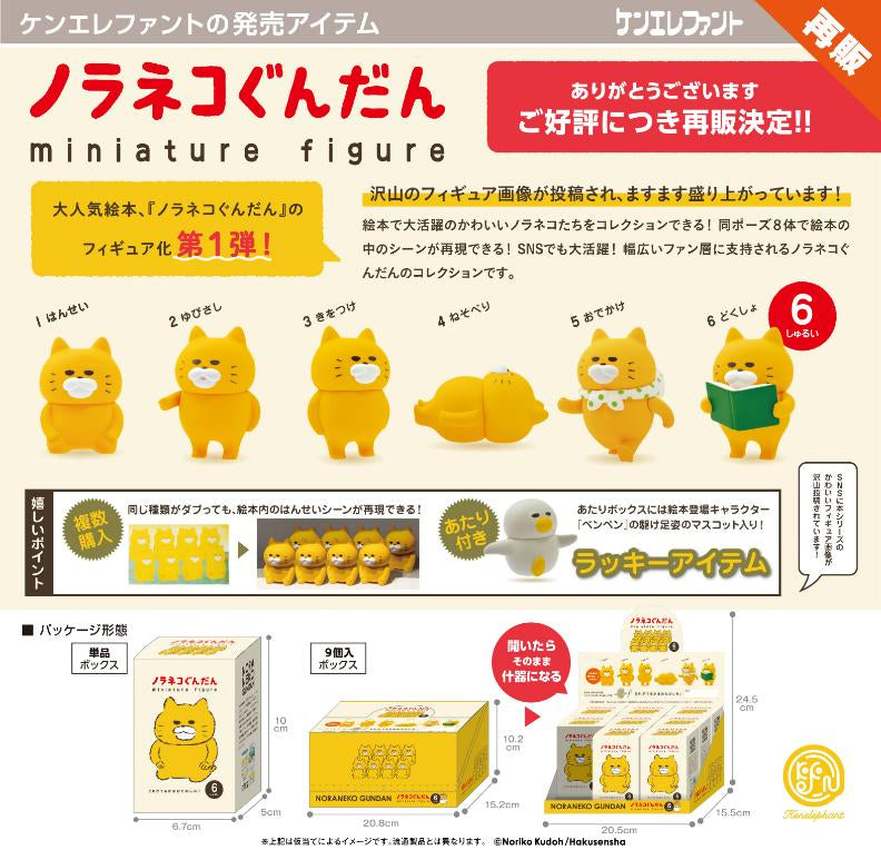 Noraneko Gundan Miniature Figure Vol. 1 Box