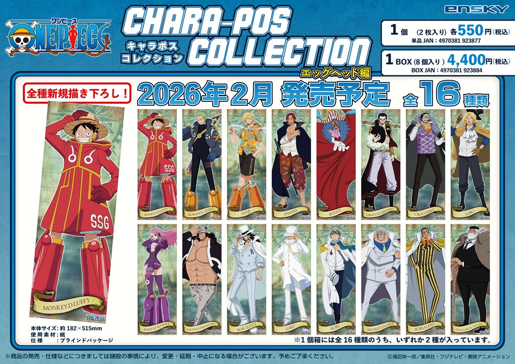 One Piece Character Poster Collection Egghead Arc